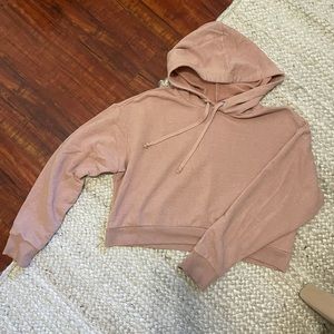 H&M Cropped Basic Hoodie